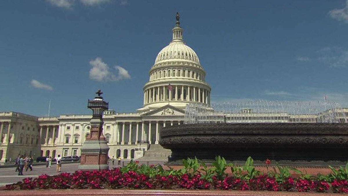 FILE - This file image shows the U.S. Capitol in Washington, D.C. Progressive and centrist...