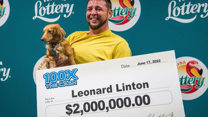Leonard Linton chose a one-time, lump-sum payment of over $1.6 million at the lottery...
