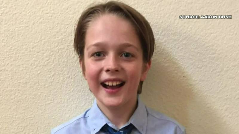 Alex Bush, a 12-year-old boy who died in a crash walking home from school, helped 366 people...