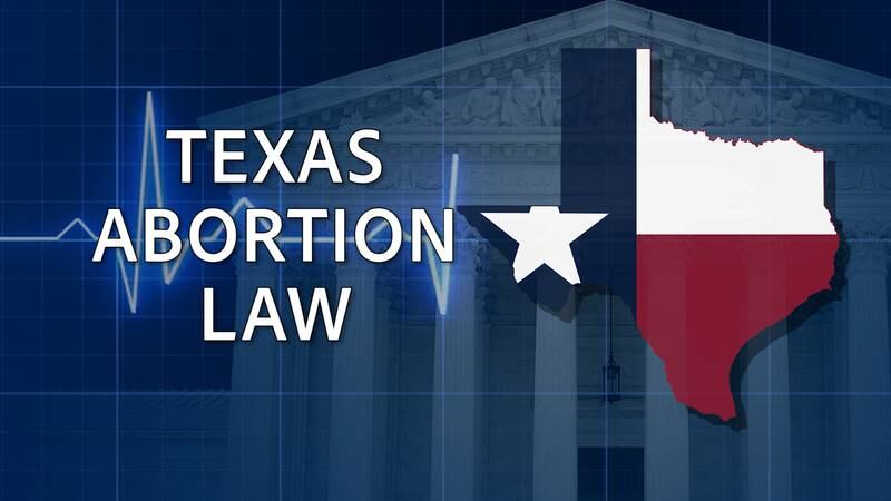 Texas abortion law graphic