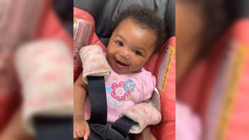 The baby was left in a hot car for around five hours, deputies said.