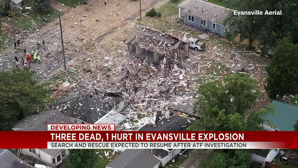 Officials expected to hold an update on the deadly Evansville house explosion. (Source:...