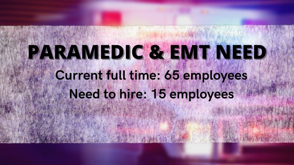 TRAA Paramedic Shortage