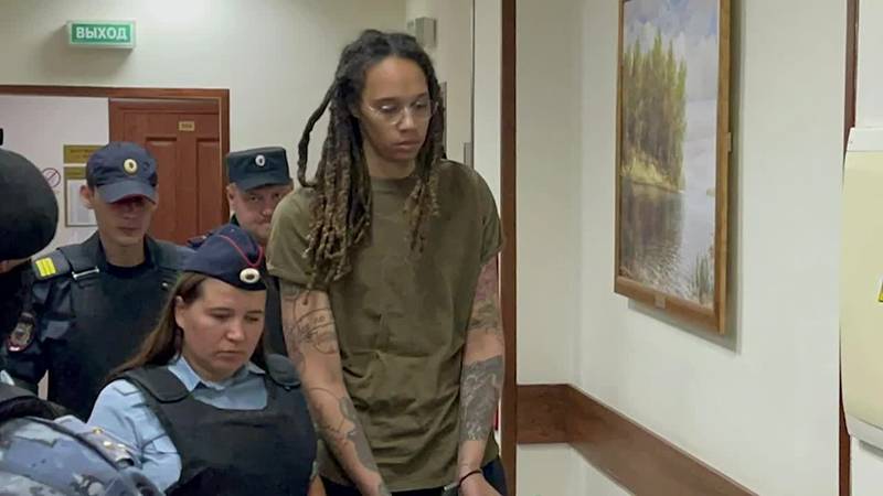WNBA basketball star and Olympian Brittney Griner was moved to a penal colony in Mordovia,...