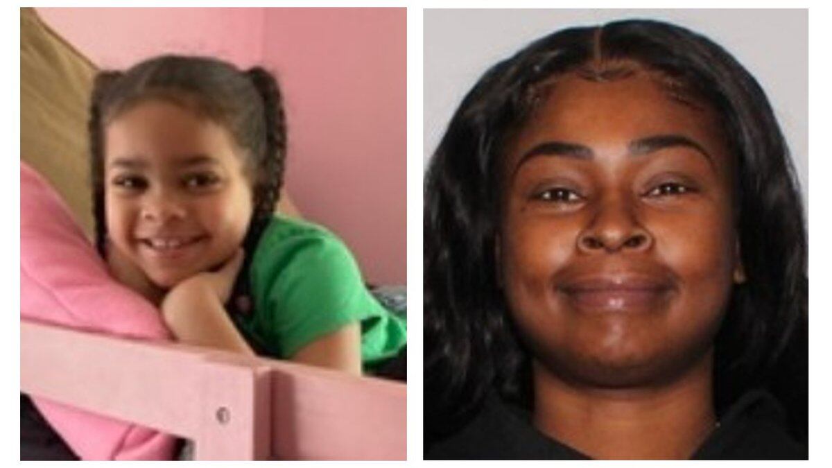 An AMBER Alert has been issued for 9-year-old Delilah Jennings (left), who is believed to be...