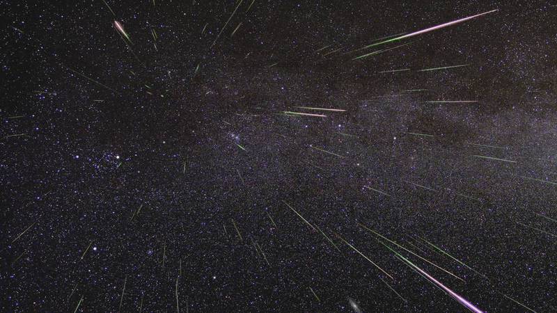 The Perseids Meteor Shower can produce 100 meteors per hour at its peak!
