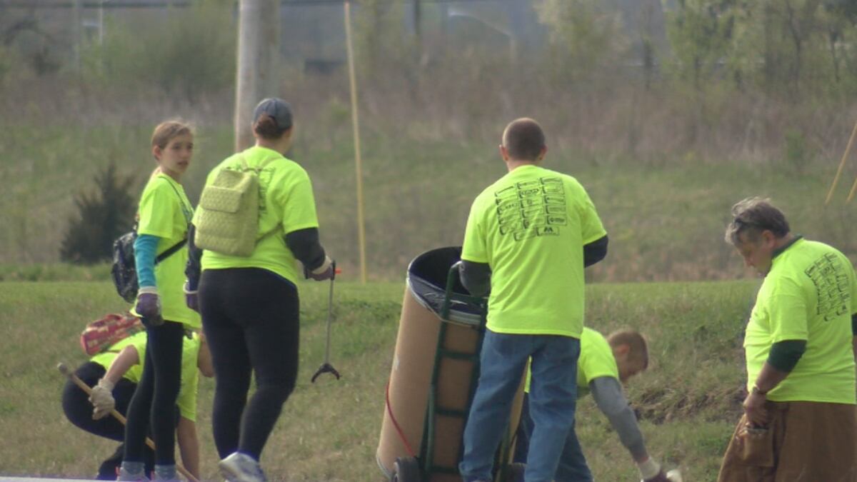 Thousands participated in Fort Wayne's Great American Cleanup.