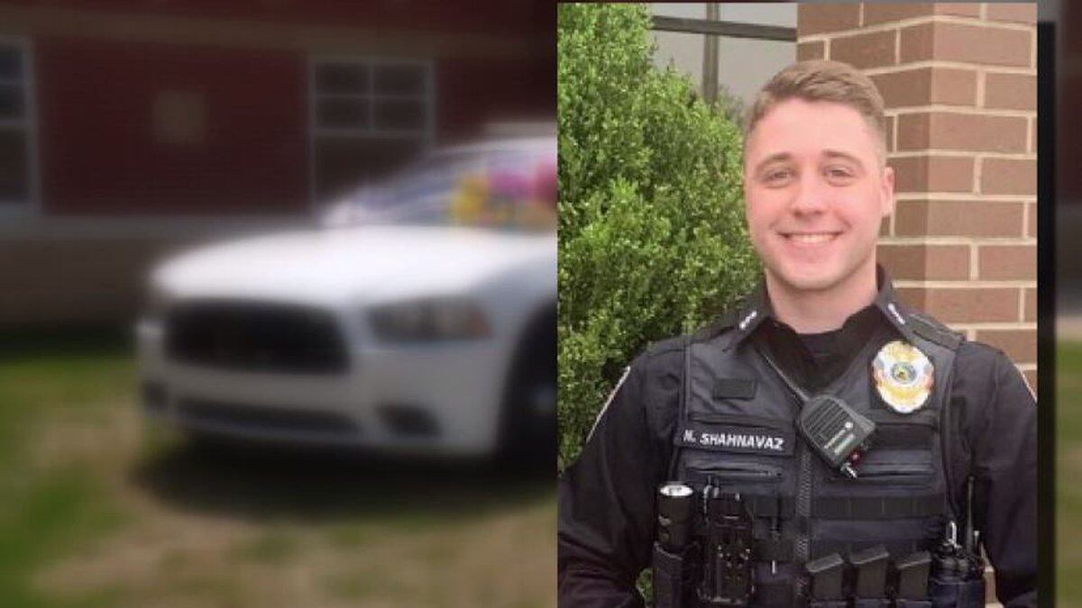 Elwood Police Officer Noah Shahnavaz, 24, had been with the department for 11 months after...