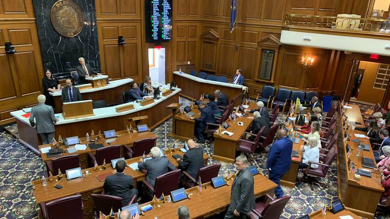 Indiana House session on July 29
