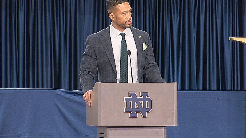 Marcus Freeman introduced as Notre Dame's 30th head football coach