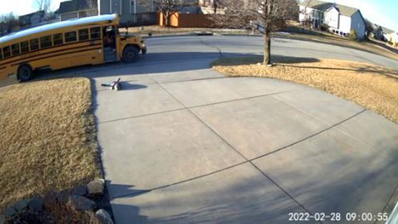 An Andover mother shared this video with the district saying that her 4-year-old son had "a...
