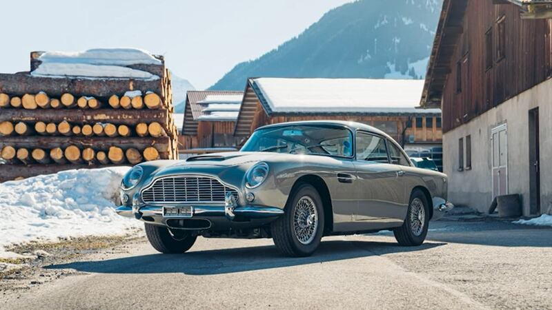Sean Connery's own classic Aston Martin is for sale.
