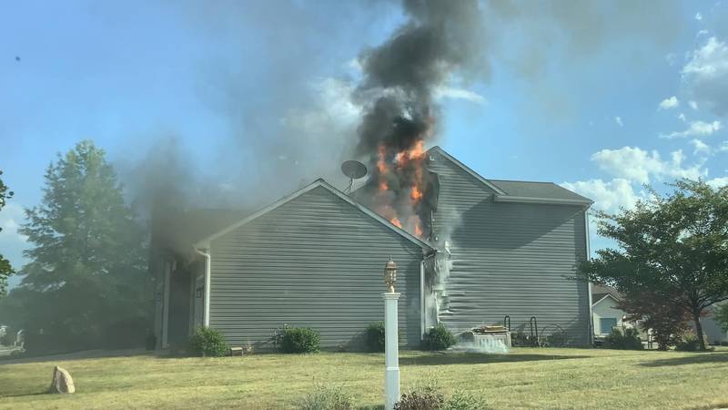 The Huntertown Fire Department says no one was injured following a house fire in the Ravenswood...