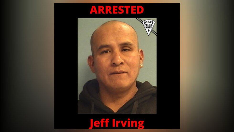 New Mexico State Police reported 33-year-old Jeff Irving after an SUV barreled through a...