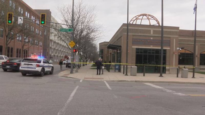 Police investigating arson at Bud Meeks Justice Center, near the Allen County Jail