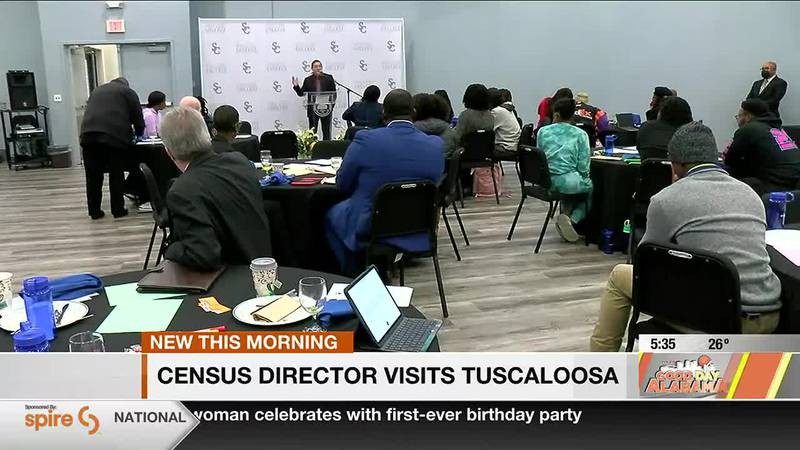Census director visits Tuscaloosa