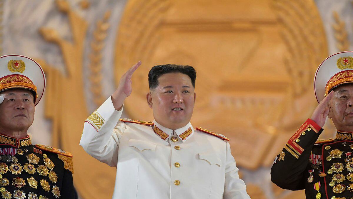 FILE - In this photo provided by the North Korean government, North Korean leader Kim Jong Un,...