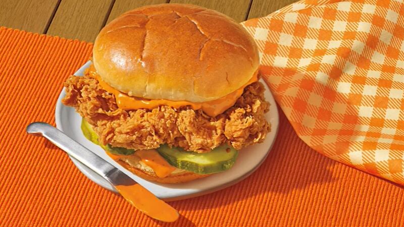 Popeyes launches a new spicy chicken sandwich.