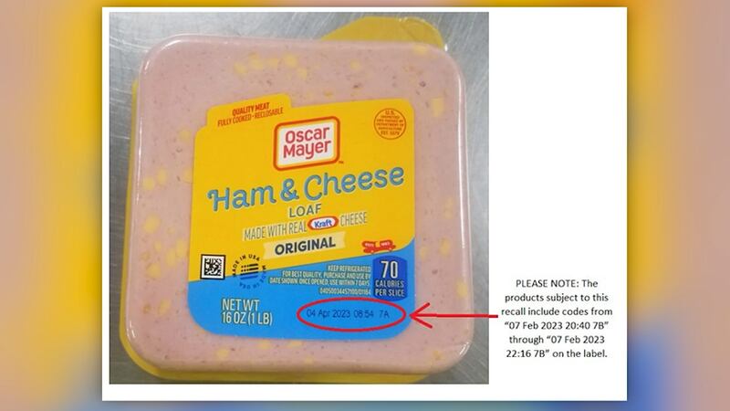 The Kraft Heinz Company is recalling about 2,400 pounds of its ready-to-eat Oscar Mayer Ham and...