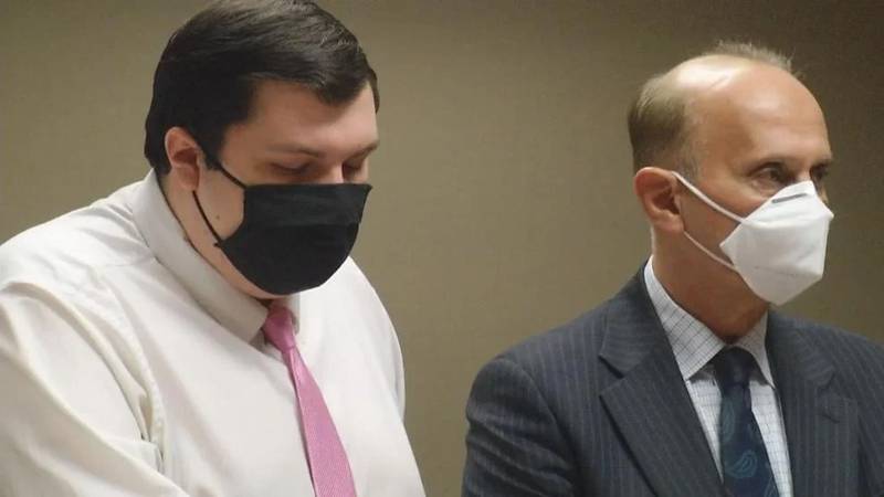 Matthew Smith, left, has been placed on one year of probation, ordered to pay $650 in fines and...