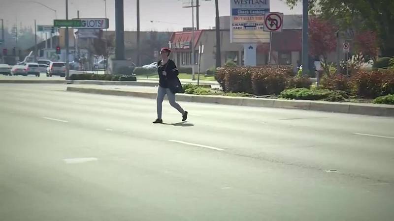 Californians will soon be able to cross the street outside of a formal intersection without...