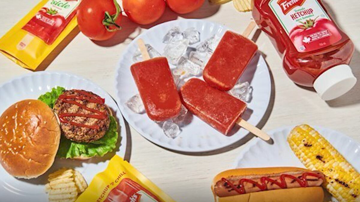 A ketchup brand has launched a twist on a popular summer treat with ketchup-flavored popsicles.