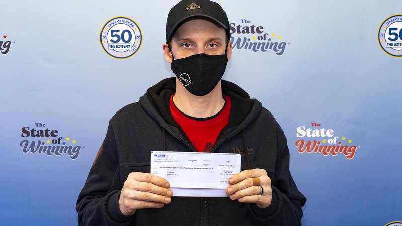 Kyle Avery won $1 million on a Massachusetts Lottery scratch ticket.