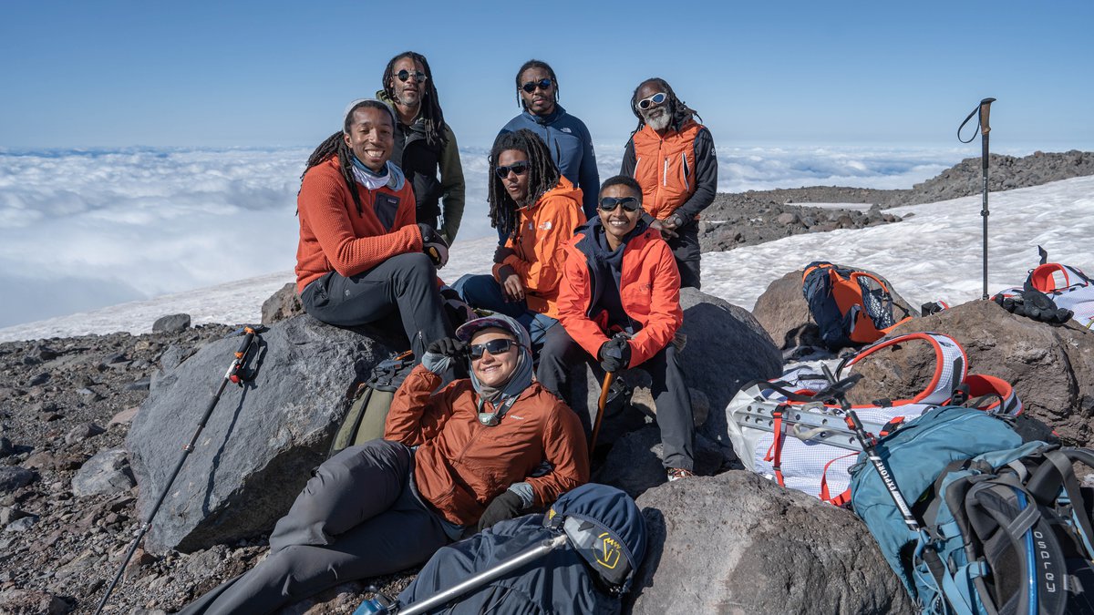 Full Circle Everest, a group of seven Black climbers, reached the summit of Mount Everest on...