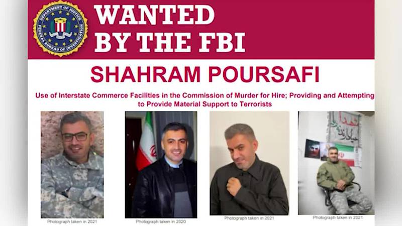 Shahram Poursafi, a member of Iran's Revolutionary Guard, is wanted by the FBI on charges...