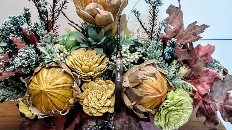 Huntertown florist's works of art help ease pain of loss