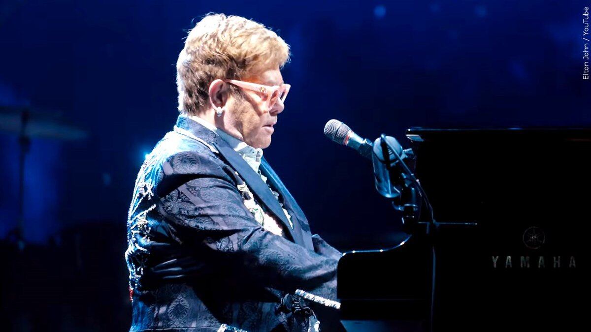 Music superstar Elton John performs on Aug. 21, 2019. He is expected to perform at the White...
