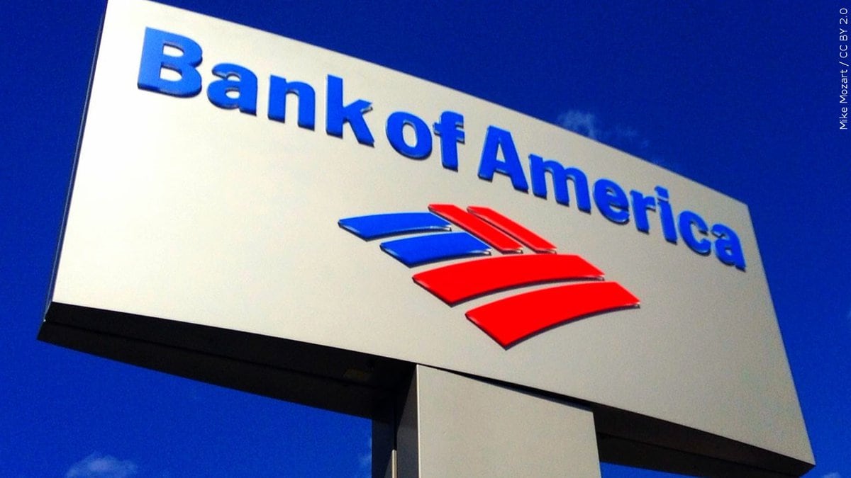 Bank of America said it is raising its minimum hourly wage to $22 an hour in 2022.