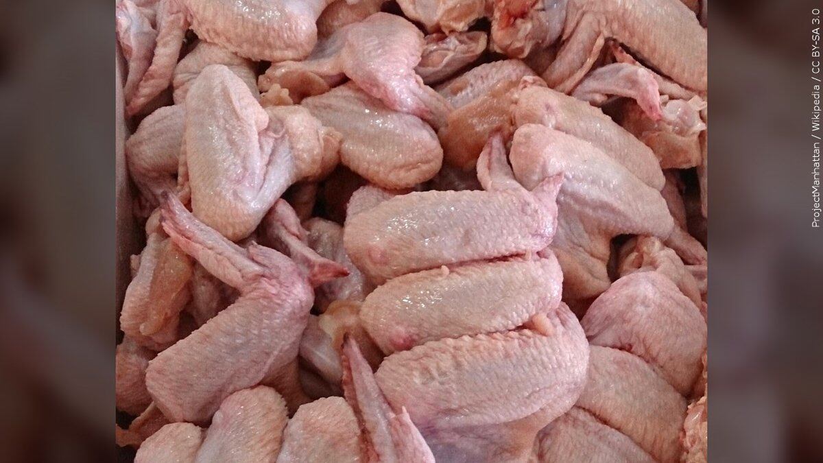 Processed chicken is seen in this file photo. The federal government on Monday announced...
