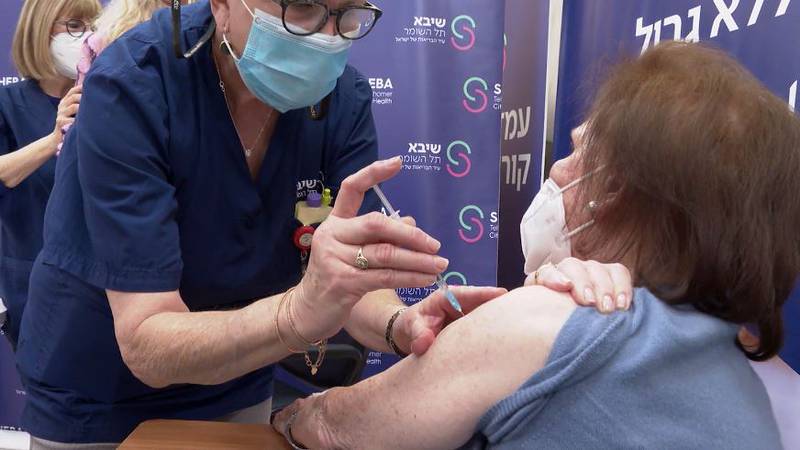 An Israeli hospital says a fourth dose of the COVID-19 vaccine has boosted people's levels of...