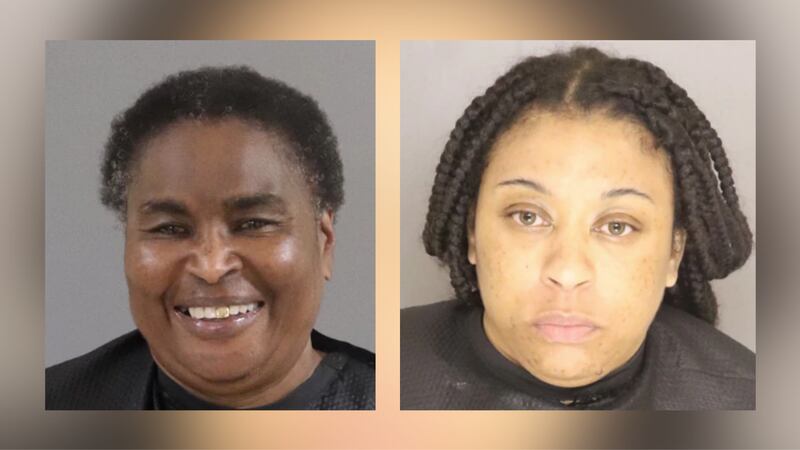 Authorities said Mamie Smith and Whitley Smith were arrested after they assaulted multiple...
