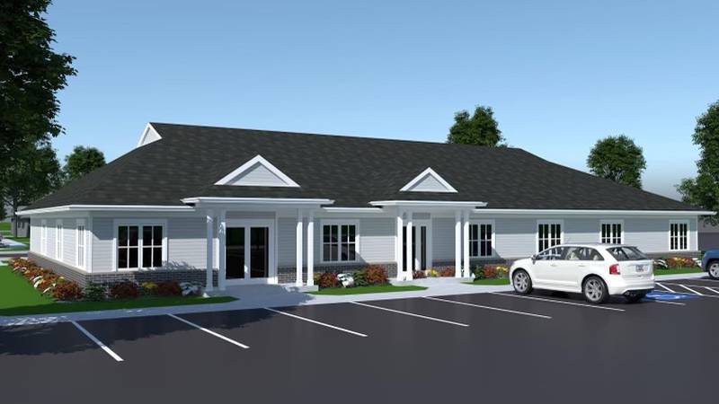 Rendering of LegacyOne office building set to be constructed this spring at Southtown Crossing.
