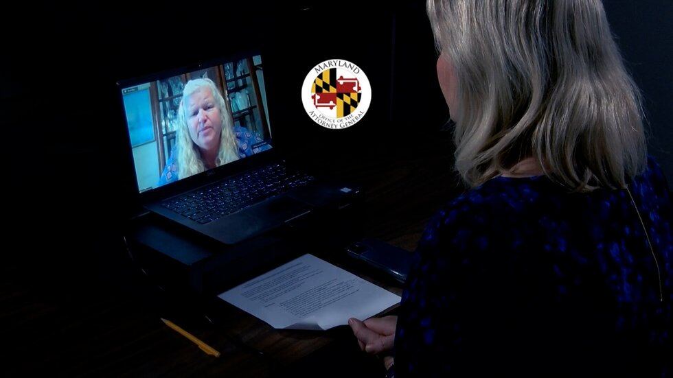 Karen Straughn with Maryland General’s office speaks with Consumer Investigator Rachel DePompa...