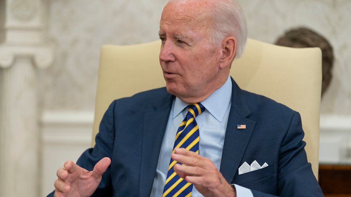 President Joe Biden talked about the DISCLOSE Act - or Democracy Is Strengthened by Casting...