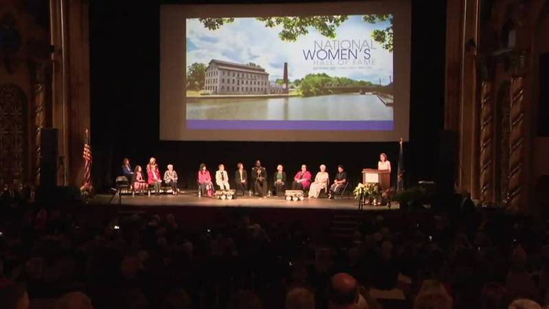 The National Women's Hall of Fame welcomed nine revolutionary women in to their new forever...