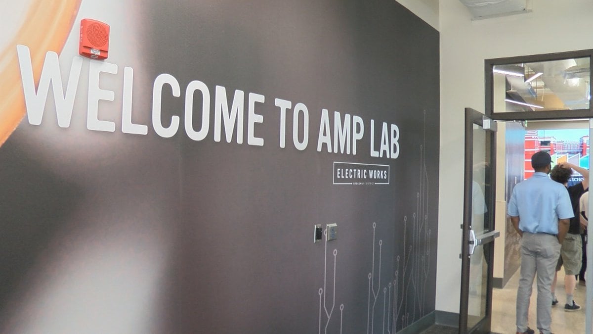 Amp Lab is set to open on the Electric Works campus next week.