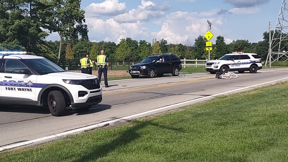 The Fort Wayne Police Department is investigating after they say a bicyclist was struck while...
