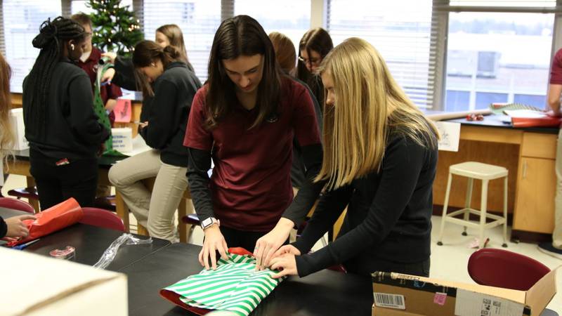 Concordia Lutheran High School gives ‘giving back’ a whole new meaning.