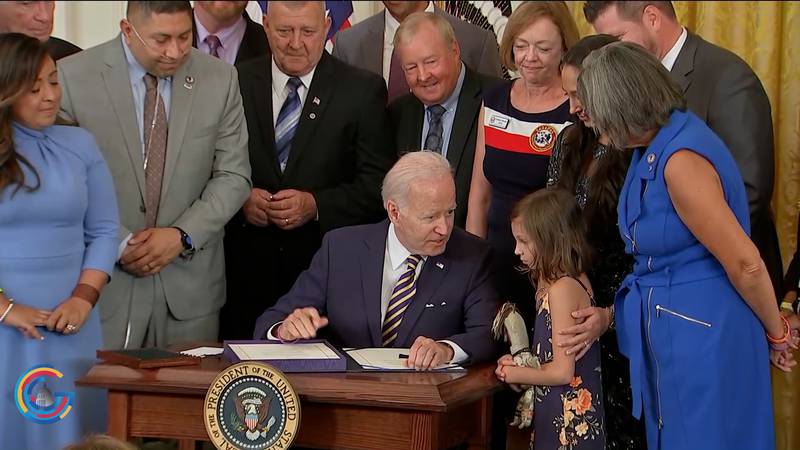 Biden signs PACT Act