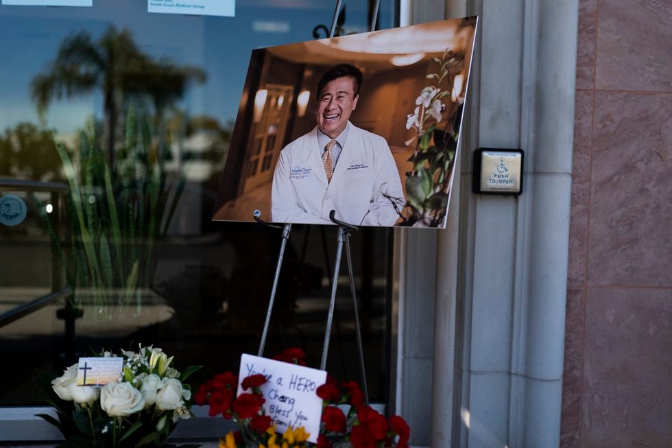 A photo of Dr. John Cheng, a 52-year-old victim who was killed in Sunday's shooting at Geneva...