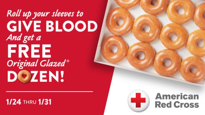 The offer is in response to American Red Cross’s first national blood crisis.