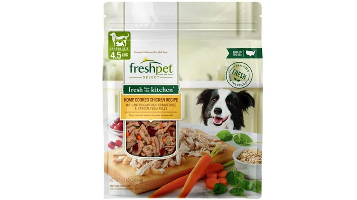 Freshpet is recalling one lot of Freshpet Select Fresh from the Kitchen Home-cooked Chicken...