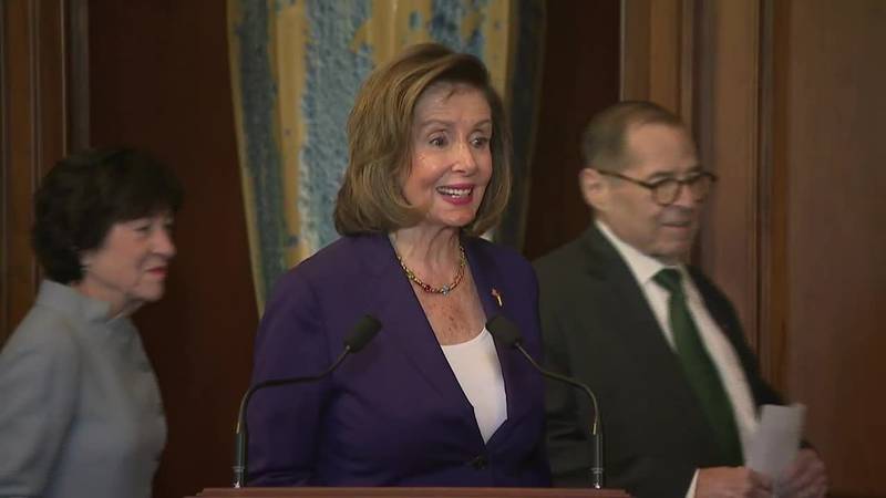 House Speaker Nancy Pelosi said Thursday the legislation is 'on the right side of history.'