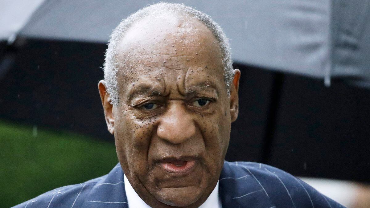 FILE - Bill Cosby arrives for a sentencing hearing following his sexual assault conviction at...