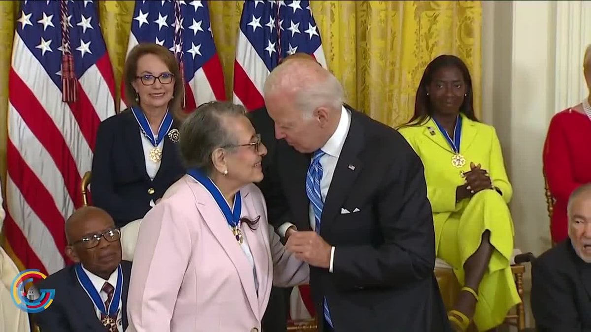 President Biden honors Diane Nash with Presidential Medal of Freedom