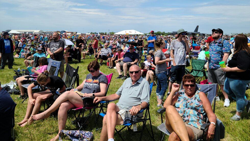 Huge crowds turned out for the 2022 Fort Wayne Air Show.